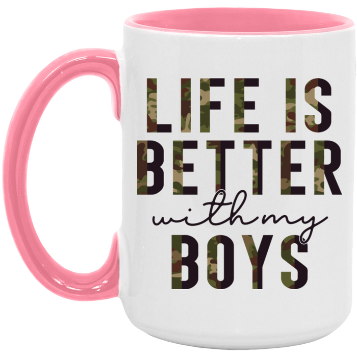 Life is Better With My Boys Mug