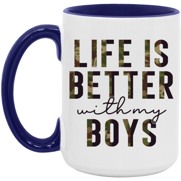 Life is Better With My Boys Mug