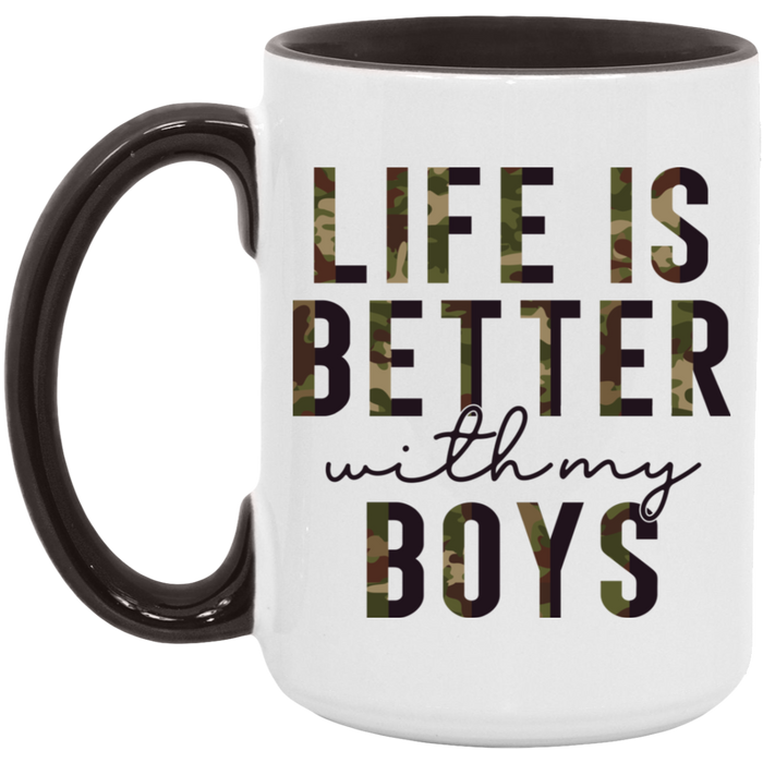 Life is Better With My Boys Mug