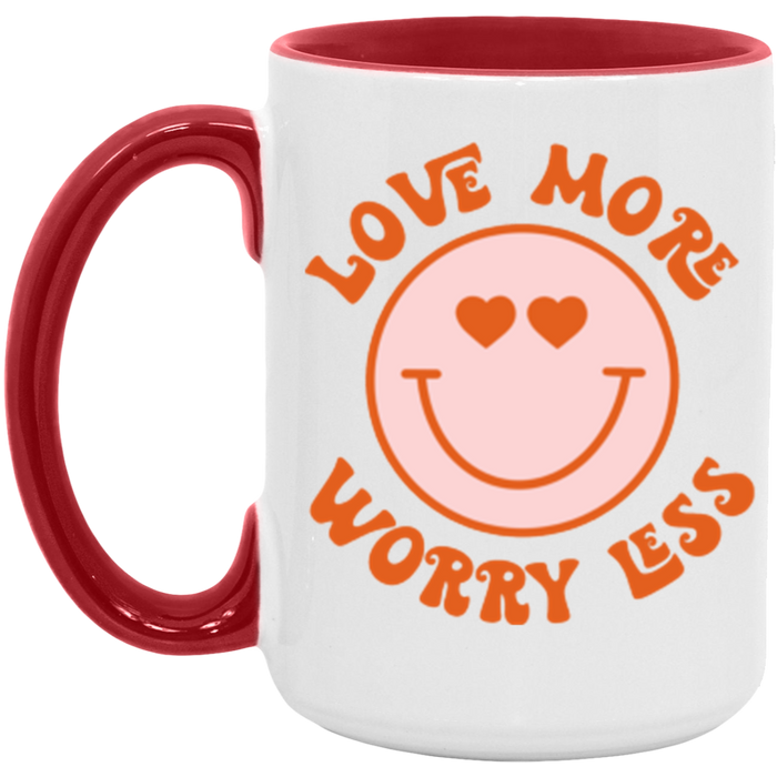 Love More Worry Less Mug