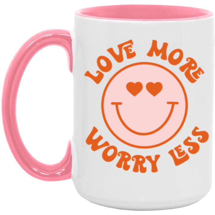 Love More Worry Less Mug