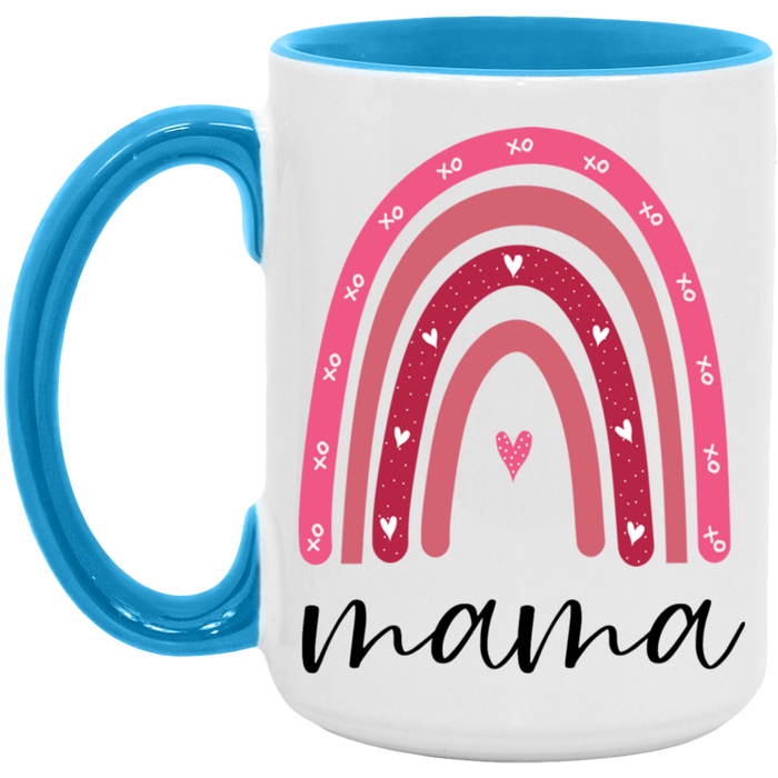 Mama Pink Rainbow Mug