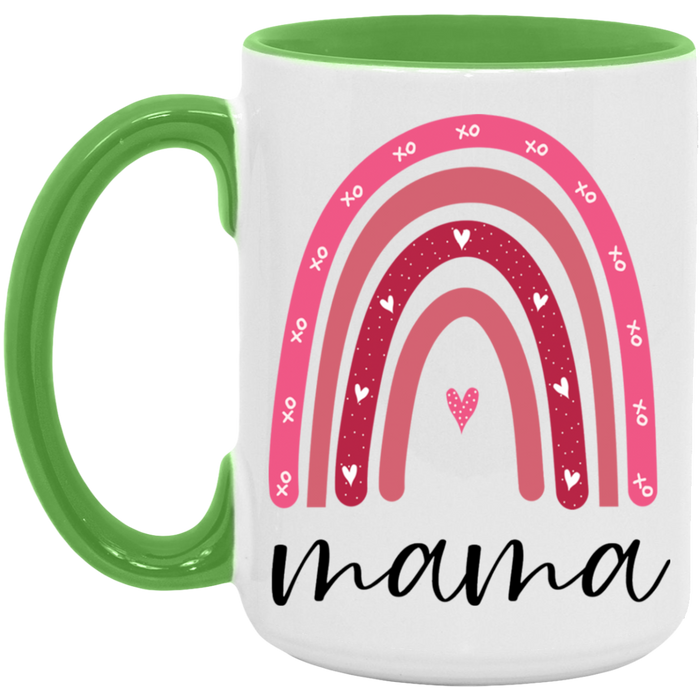 Mama Pink Rainbow Mug