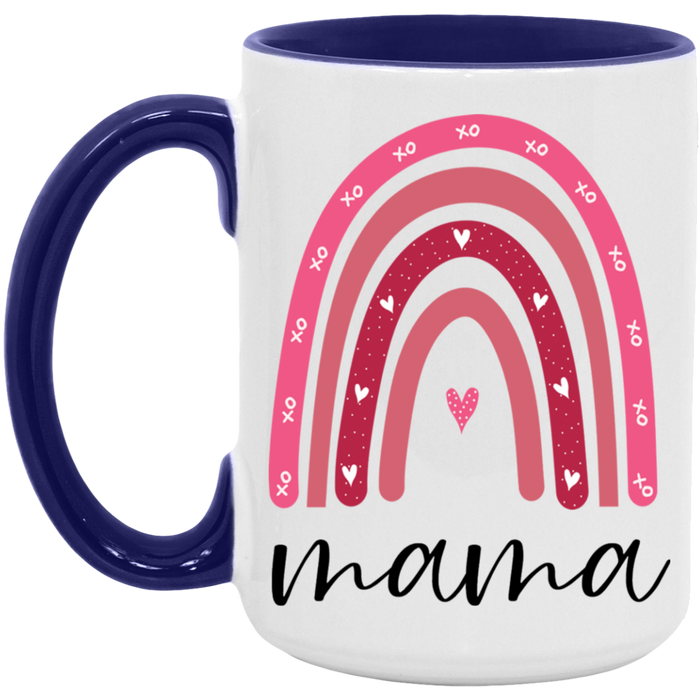 Mama Pink Rainbow Mug