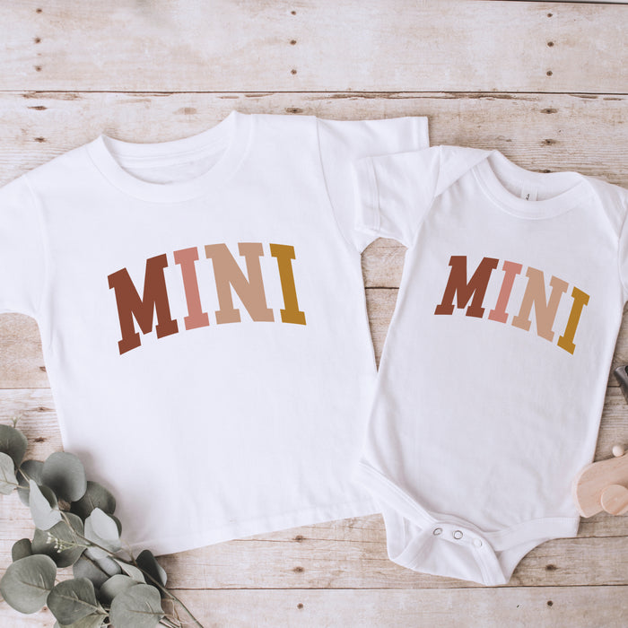 Mini Neutral Color Block T-shirt