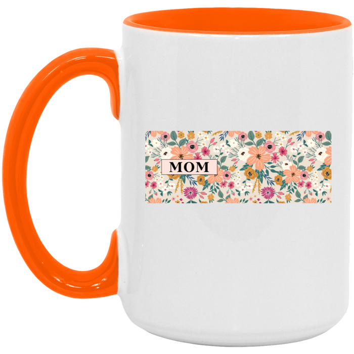 Mom Vibrant Blooms Mug
