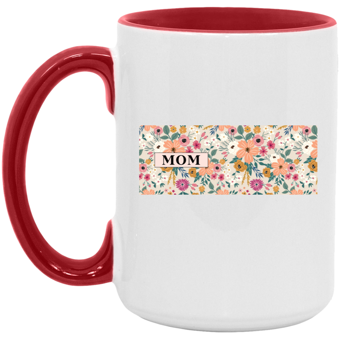 Mom Vibrant Blooms Mug