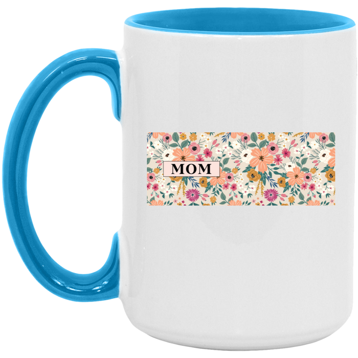 Mom Vibrant Blooms Mug