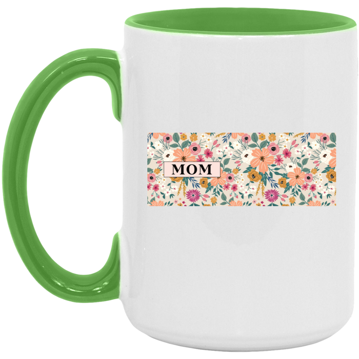 Mom Vibrant Blooms Mug