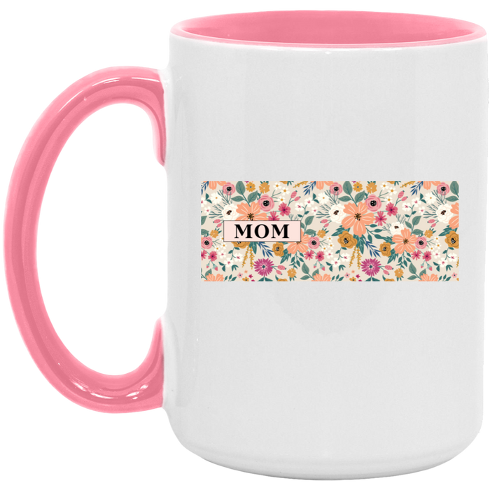 Mom Vibrant Blooms Mug