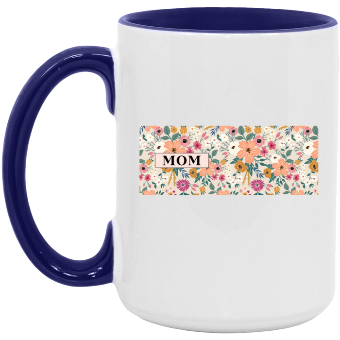 Mom Vibrant Blooms Mug