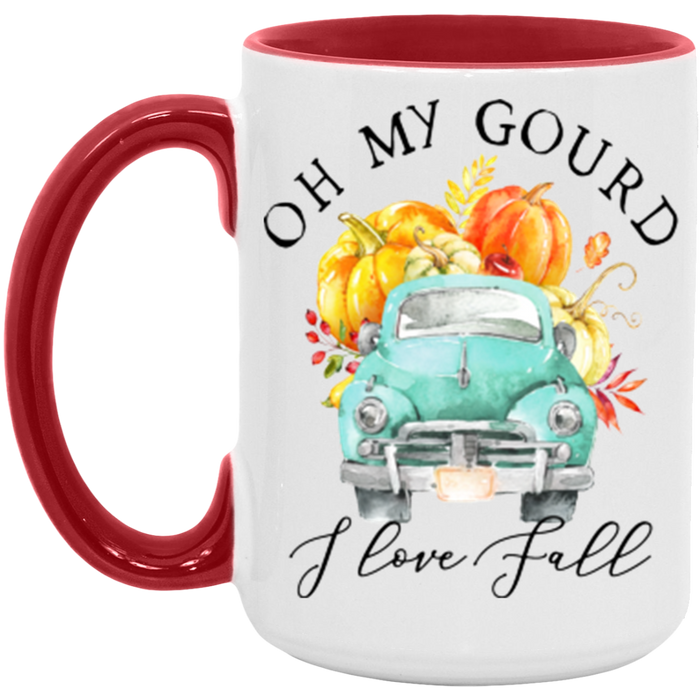 Oh My Gourd I Love Fall Mug
