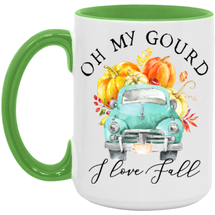 Oh My Gourd I Love Fall Mug