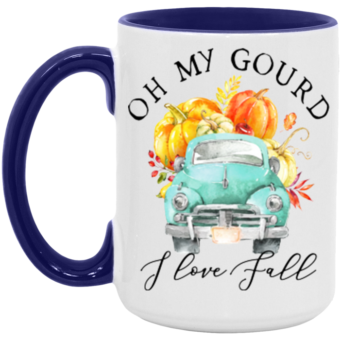 Oh My Gourd I Love Fall Mug