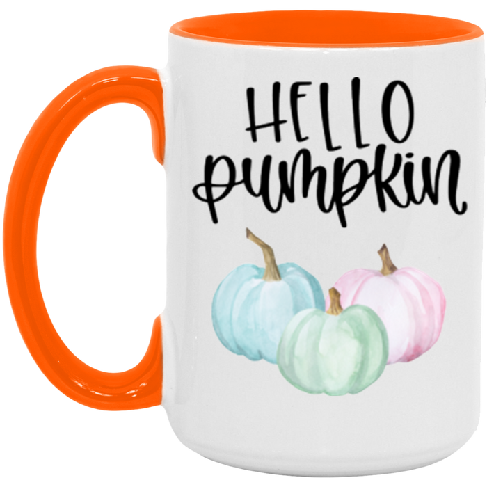 Pastel Hello Pumpkin Mug