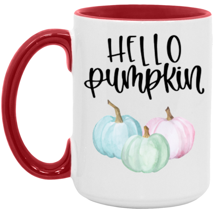 Pastel Hello Pumpkin Mug