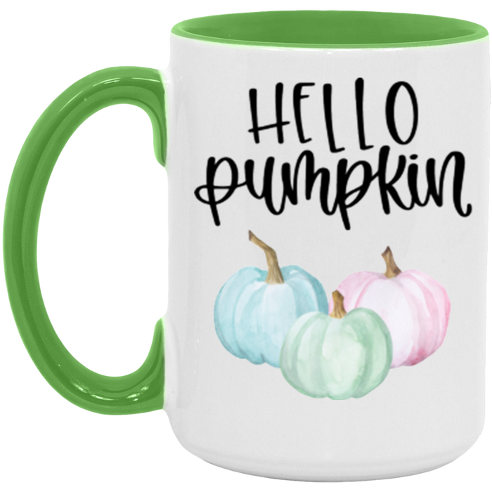 Pastel Hello Pumpkin Mug