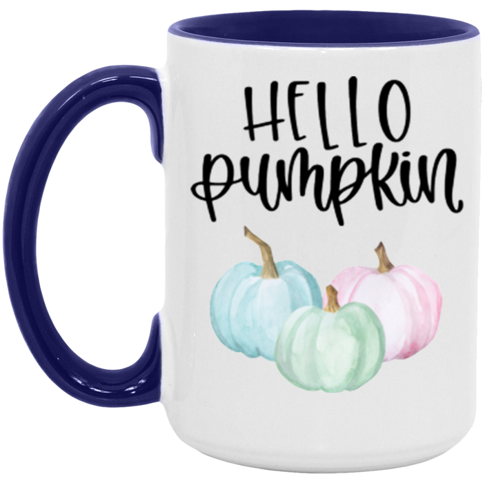 Pastel Hello Pumpkin Mug