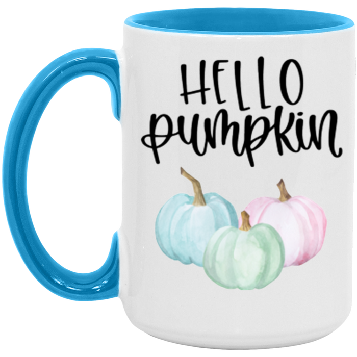 Pastel Hello Pumpkin Mug