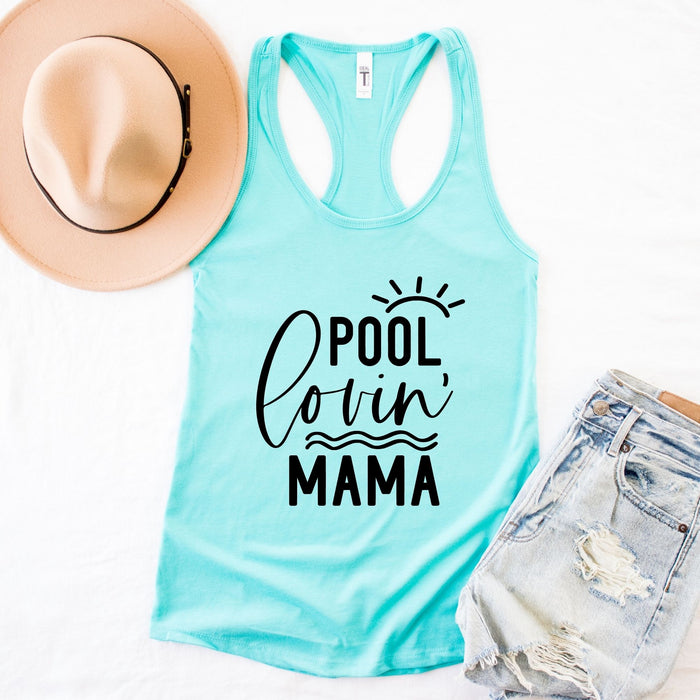 Pool Lovin Mama Tank Top