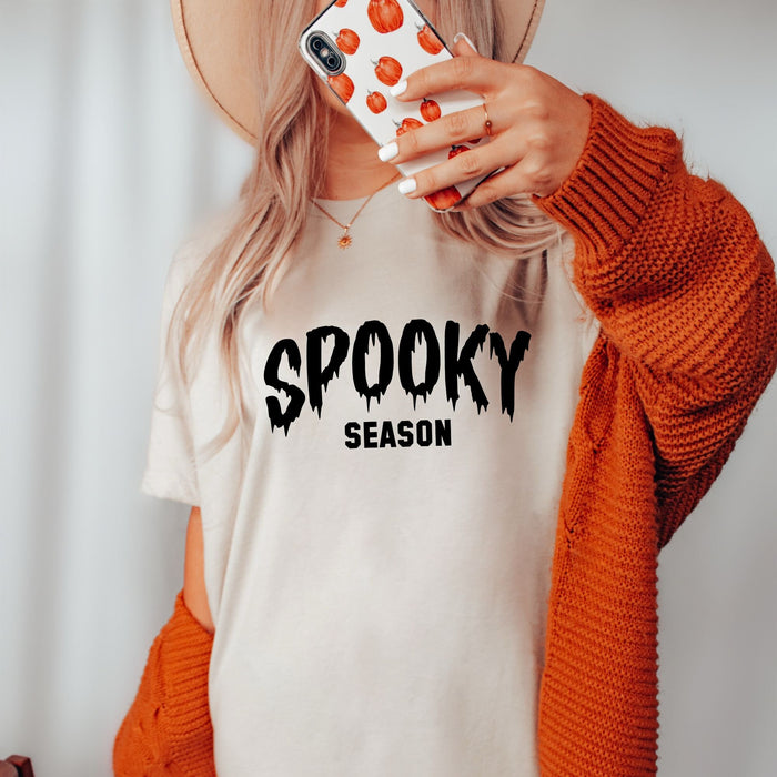 Spooky Season Shirt, Halloween Graphic Tees, Creepy Shirts for Halloween, Trick or Treat Shirt, Fall Shirts, Halloween Party Shirts