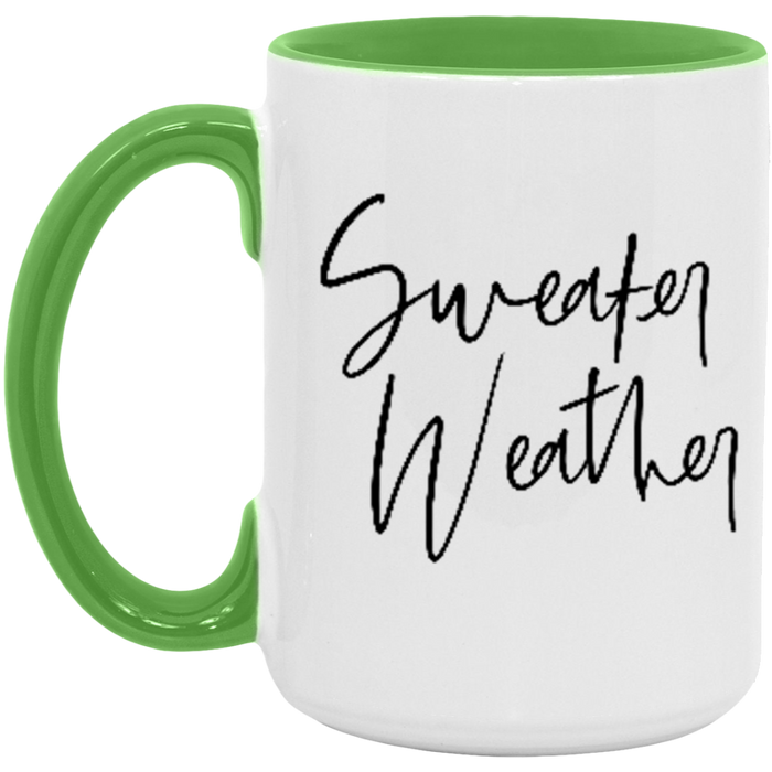 Sweater Weather Fall Coffee Mug