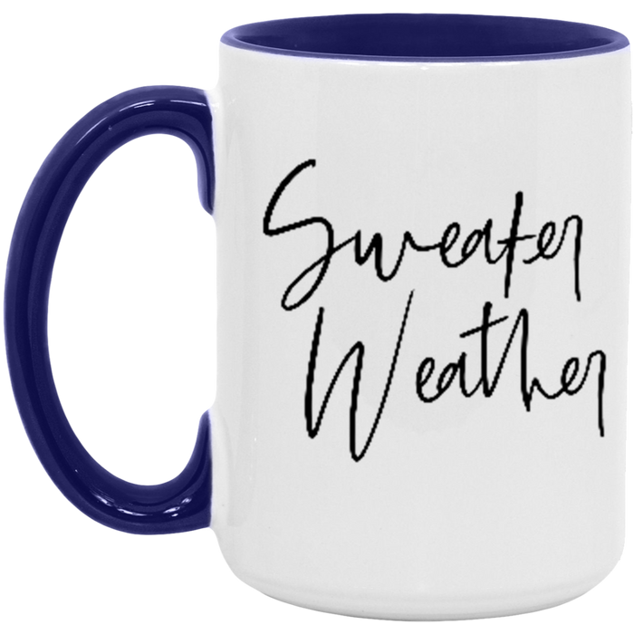 Sweater Weather Fall Coffee Mug