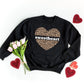 Sweetheart Leopard Sweatshirt